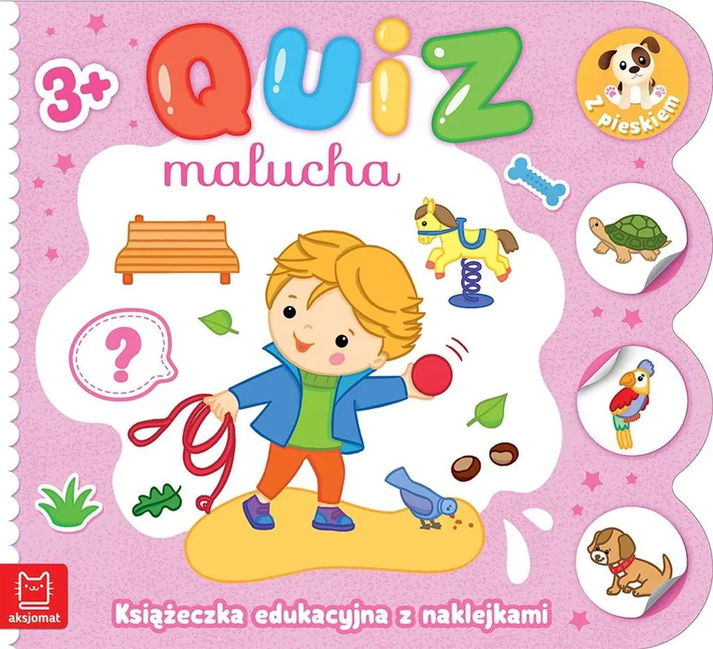 Książka - Quiz z nakl. 3-4 z pieskiem
