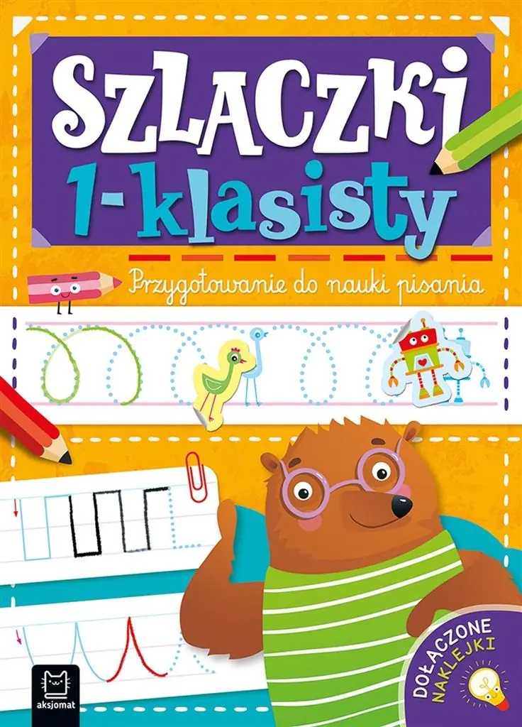 Książka - Szlaczki 1-klasisty. Przygotowanie do nauki pisania