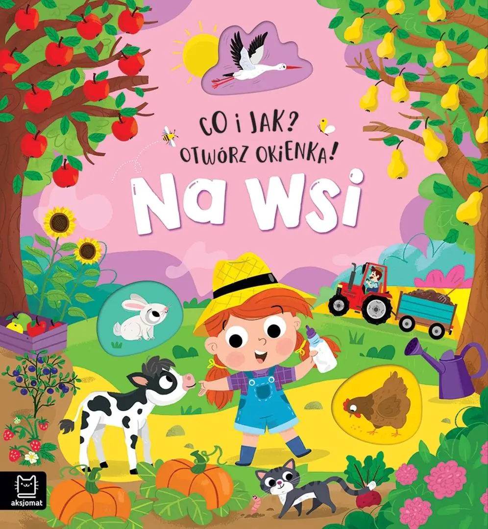 Książka - Co i jak? Otwórz okienka! Na wsi