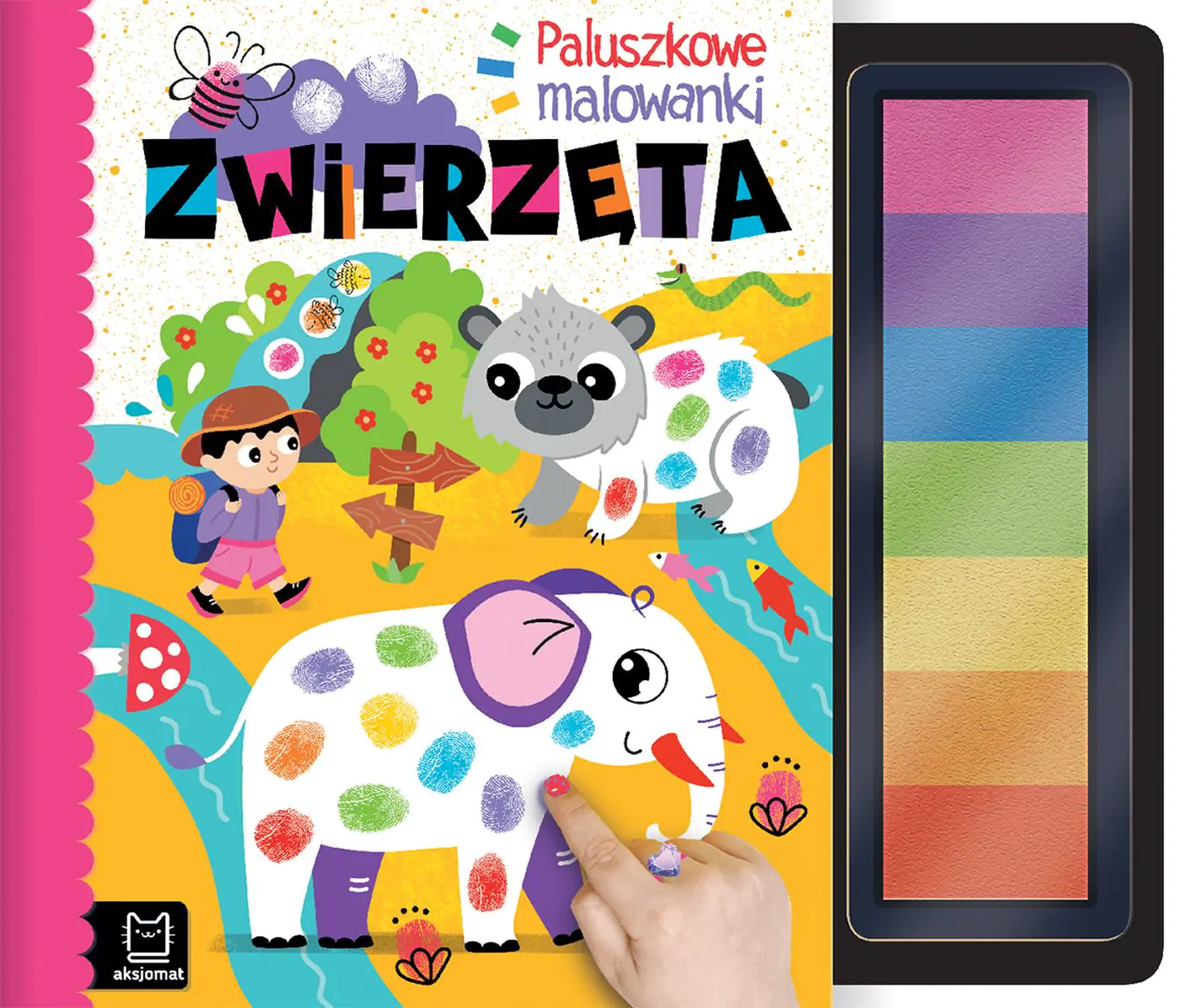 Książka - Paluszkowe malowanki. Zwierzęta