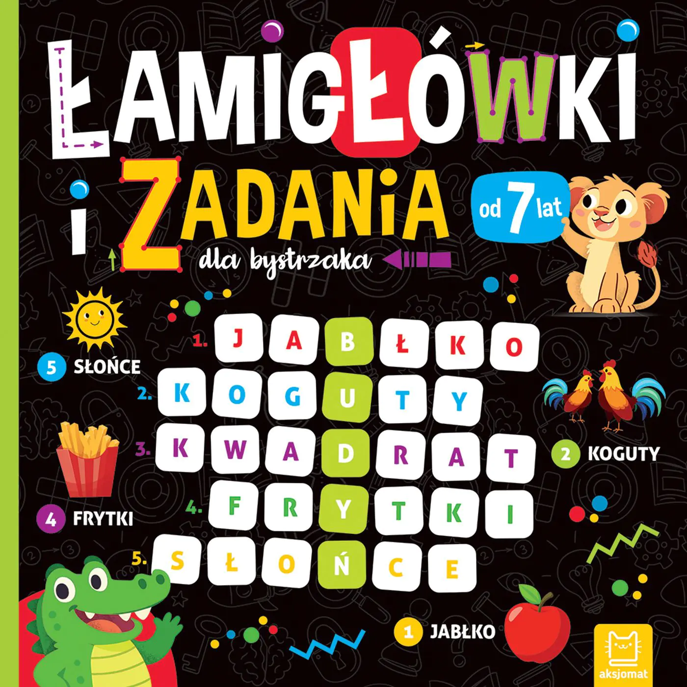 Książka - Łamigłówki i zadania dla bystrzaka od 7 lat
