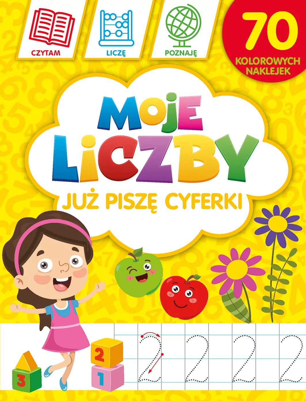 Książka - Moje liczby: Już piszę cyferki