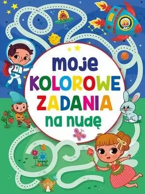 Książka - Moje kolorowe zadania na nudę