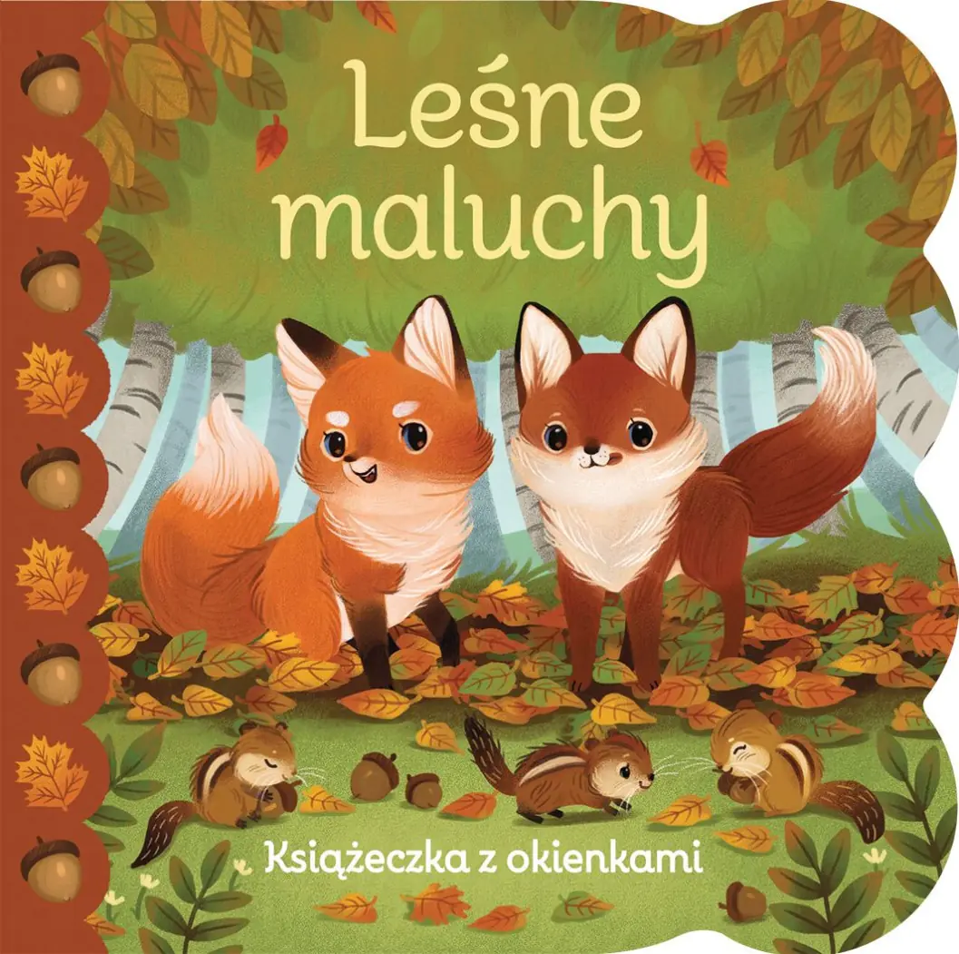 Książka - Leśne maluchy. Książeczka z okienkami