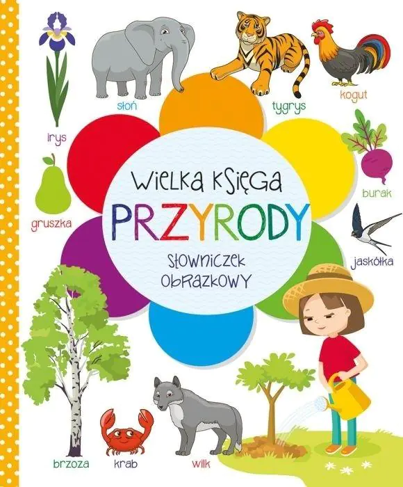 Książka - Wielka księga przyrody Słowniczek obrazkowy