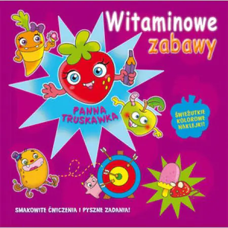 Książka - Witaminowe zabawy. Panna Truskawka