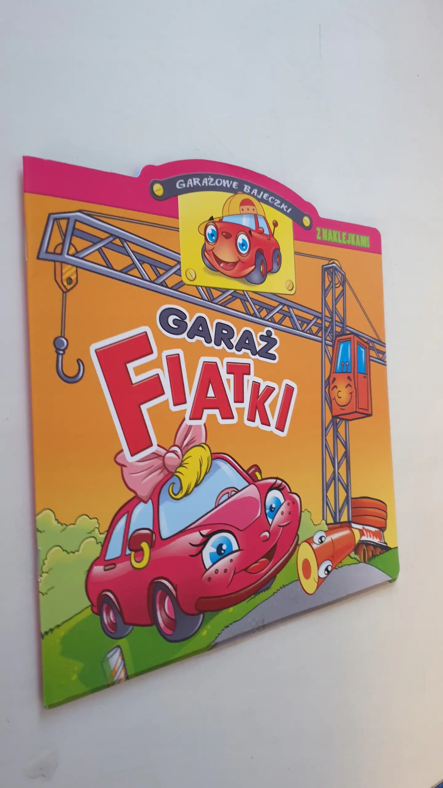 Książka - Garażowe bajeczki. Garaż Fiatki