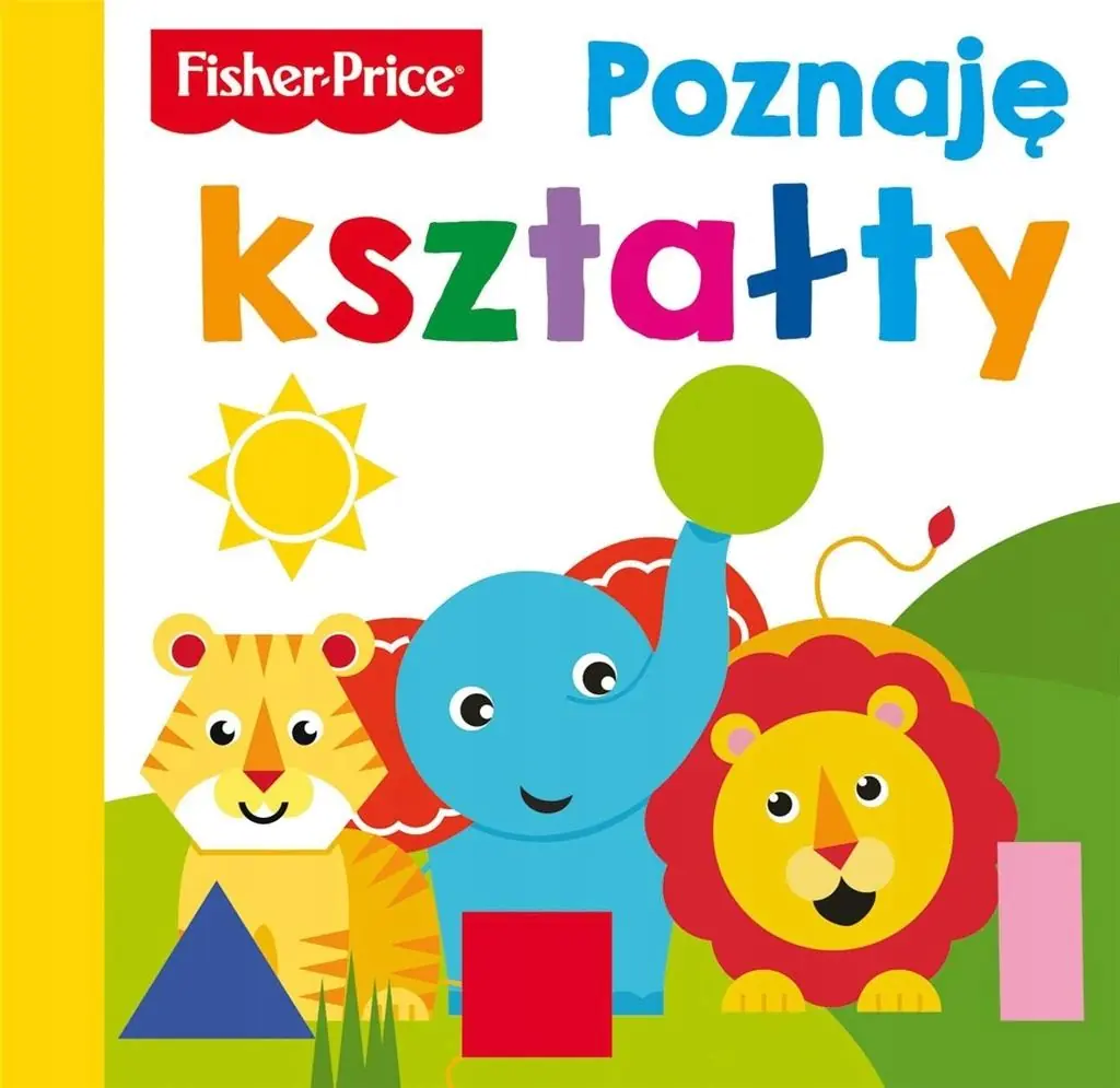 Książka - Fisher Price. Poznaję kształty