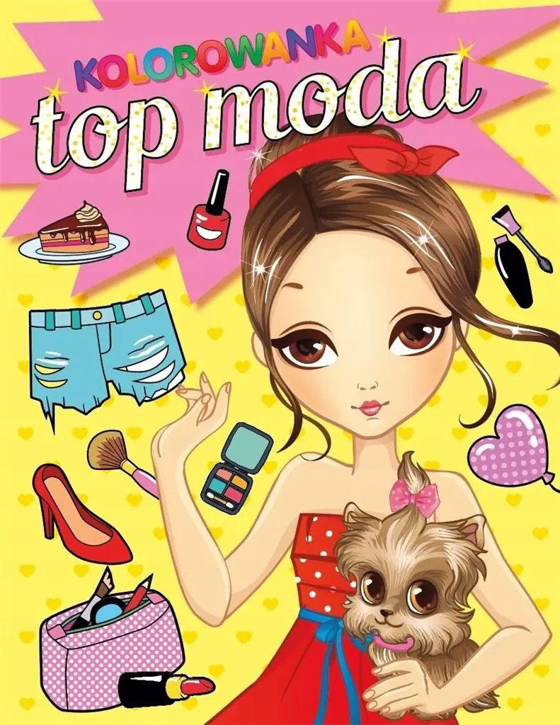 Książka - Top moda Mam styl. Kolorowanka