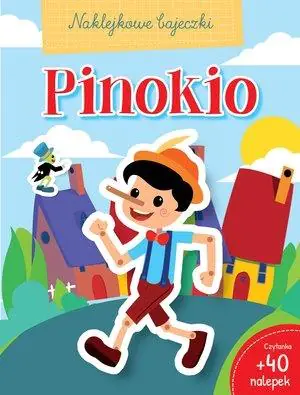 Książka - Naklejkowe bajeczki. Pinokio