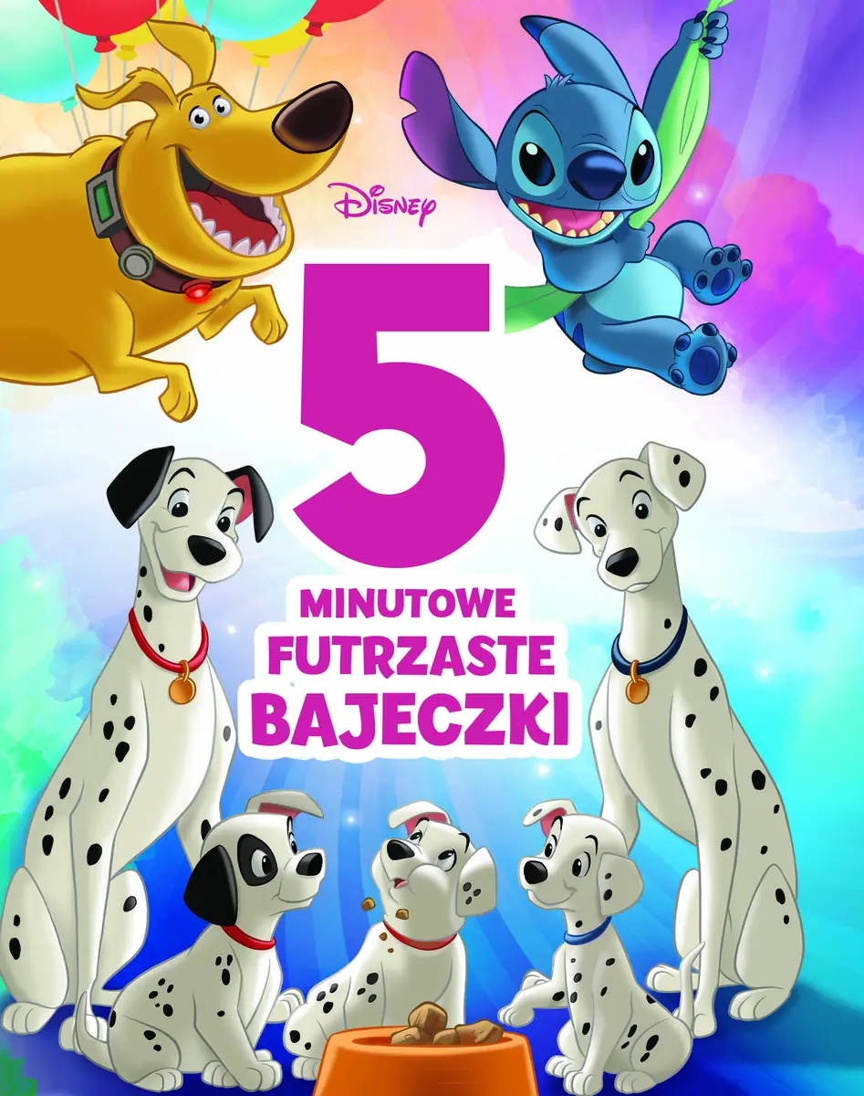 Książka - 5-minutowe futrzaste bajeczki. Disney
