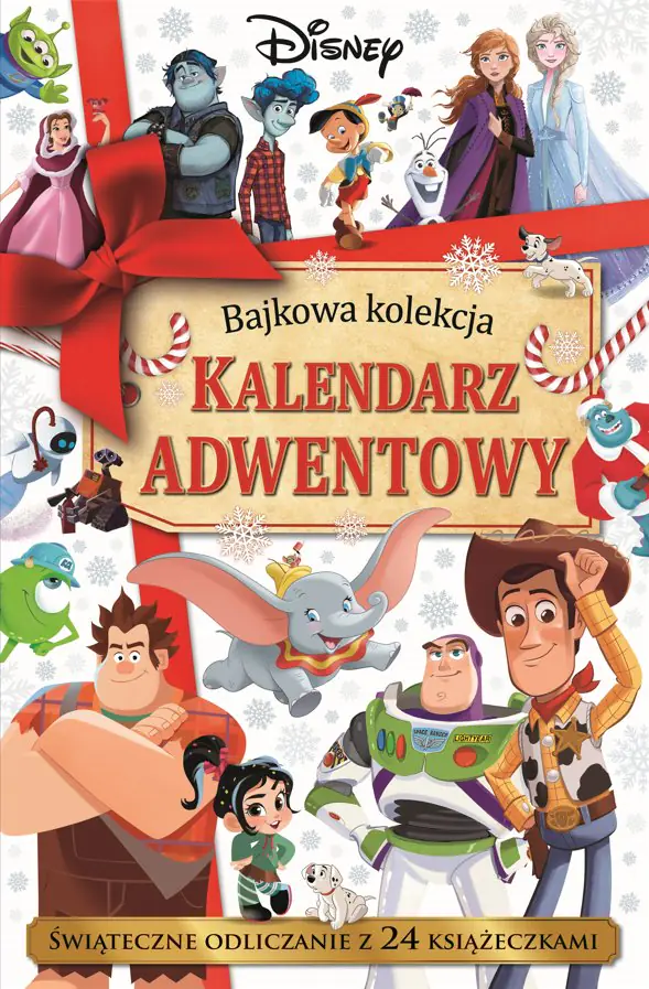 Książka - Kalendarz adwentowy. Disney
