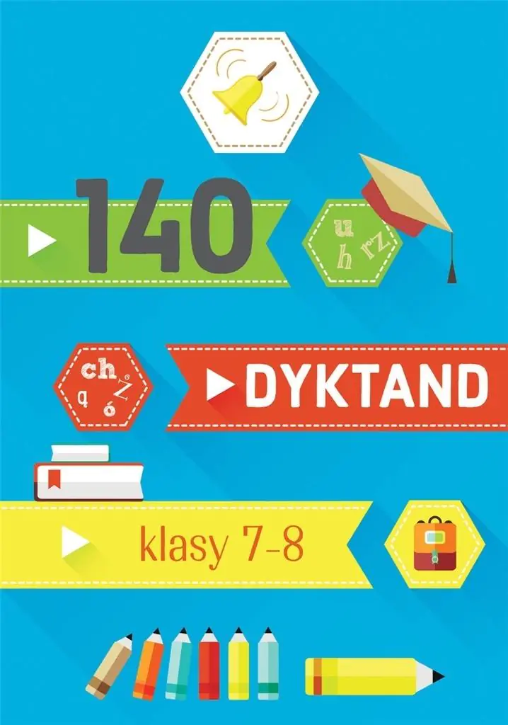 Książka - 140 dyktand. Klasy 7-8