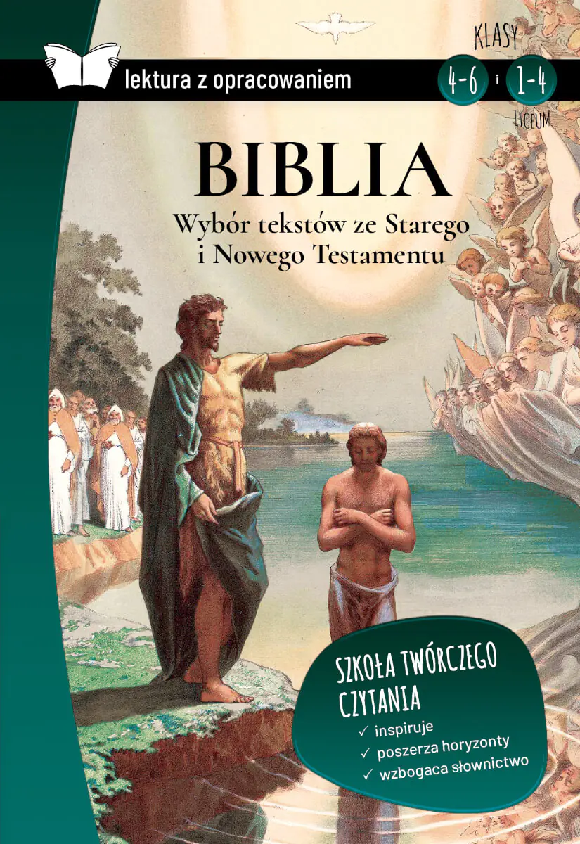 Książka - Biblia. Wybór tekstów ze Starego i Nowego Testamentu. Lektura z opracowaniem