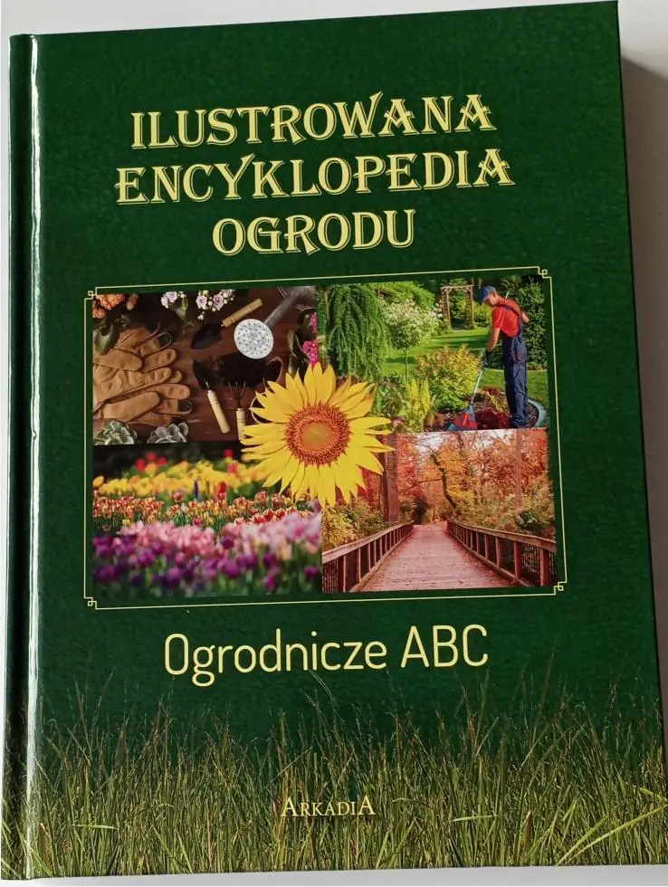 Książka - Ilustrowana encyklopedia ogrodu