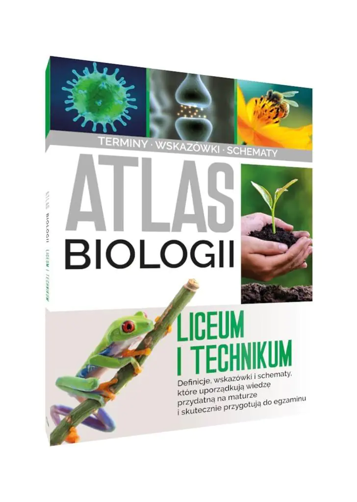 Książka - Atlas biologiczny. Liceum i technikum