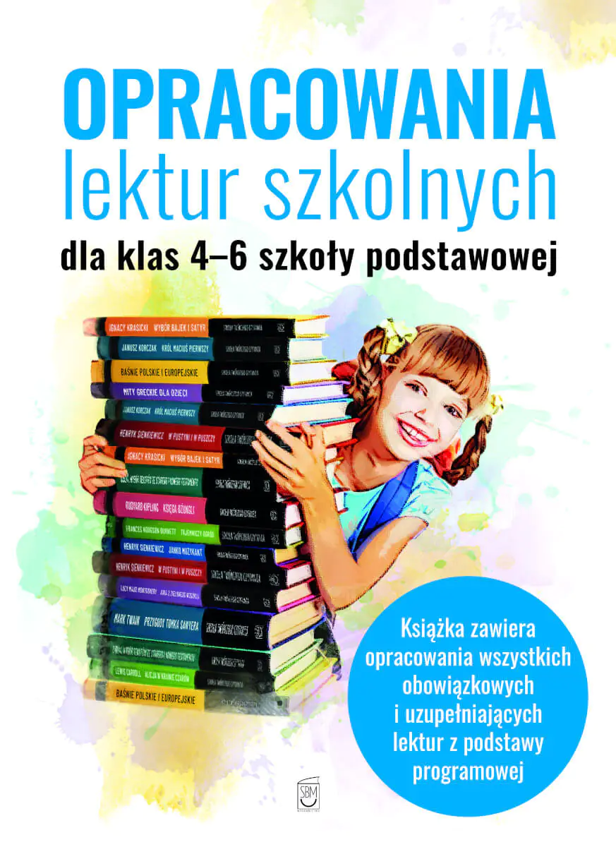 Książka - Opracowania lektur szkolnych dla klas 4-6 szkoły podstawowej