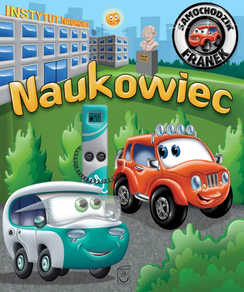 Książka - Naukowiec. Samochodzik Franek