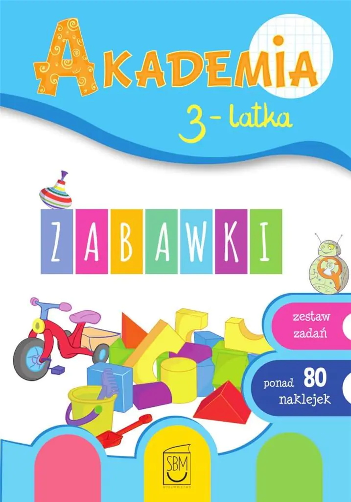 Książka - Zabawki. Akademia 3-latka