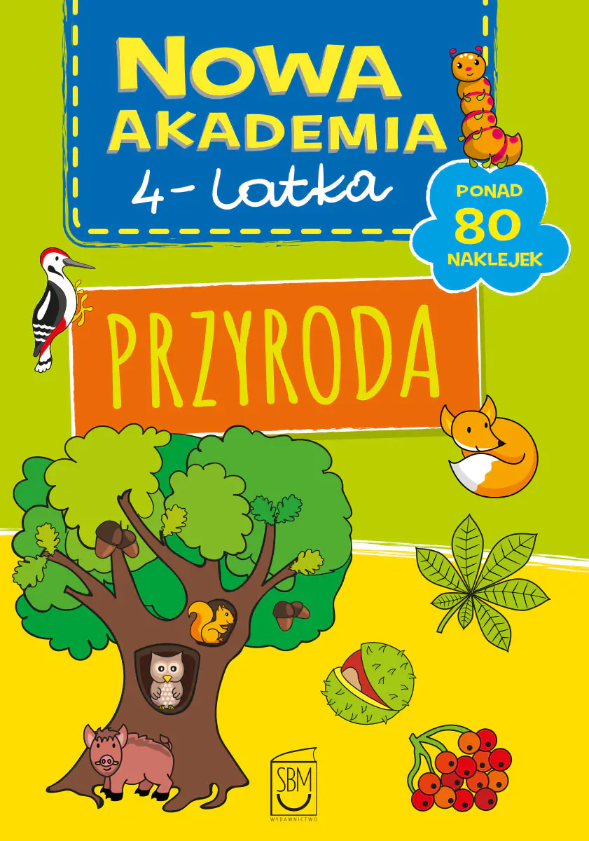 Książka - Nowa Akademia 4-latka. Przyroda