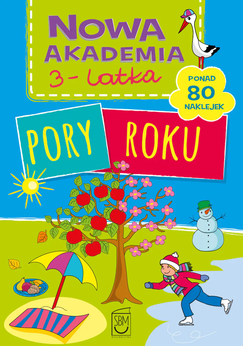 Książka - Nowa Akademia 3-latka. Pory roku