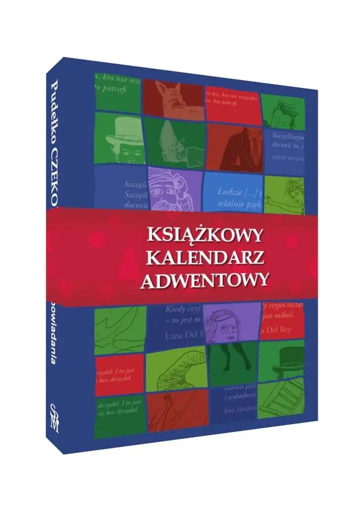 Książka - Pudełko czekoladek. 24 opowiadania. Książkowy kalendarz adwentowy