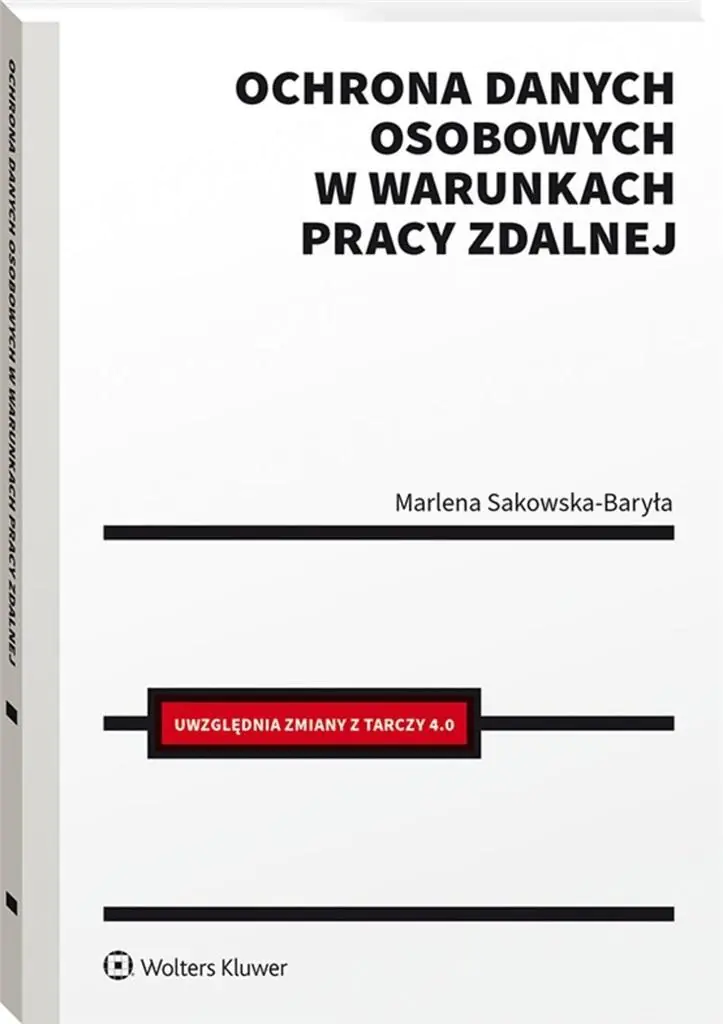 Książka - Ochrona danych osobowych w warunkach pracy zdalnej