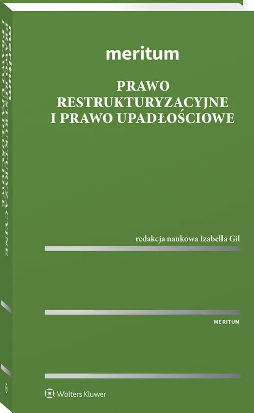Książka - Meritum. Prawo restrukturyzacyjne i prawo upadłościowe