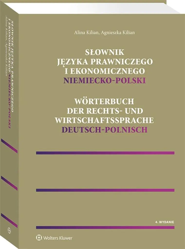 Książka - Słownik języka prawniczego i ekonomicznego niemiecko-polski