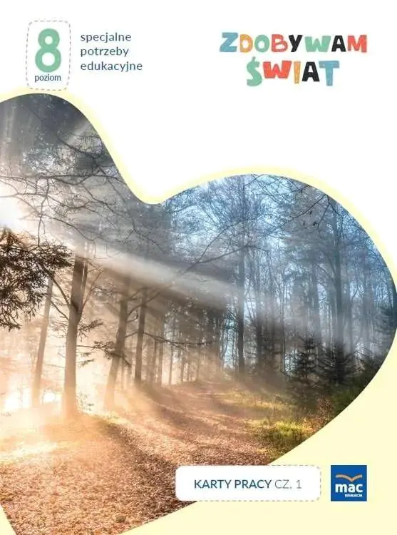 Książka - Zdobywam świat. Karty pracy. Poziom 8. Część 1
