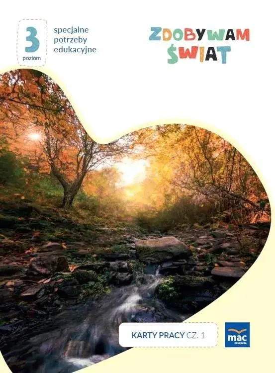 Książka - Zdobywam świat. Karty pracy. Poziom 3. Część 1