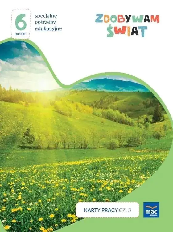 Książka - Zdobywam świat. Karty pracy. Poziom 6. Część 3