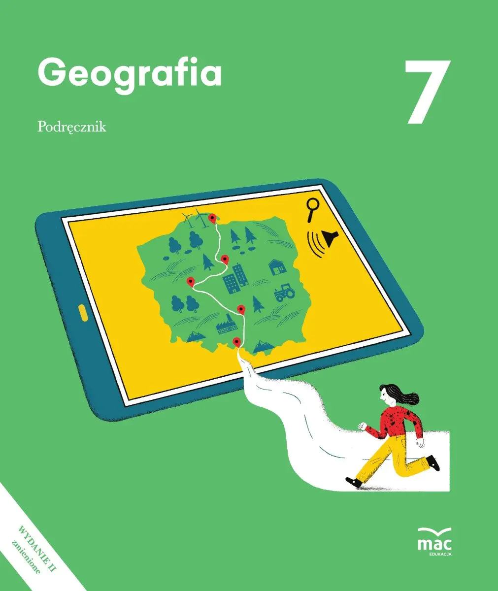 Książka - Geografia. Podręcznik. Klasa 7