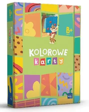 Książka - Pakiet: Kolorowe karty. Poziom B+. 6 latki