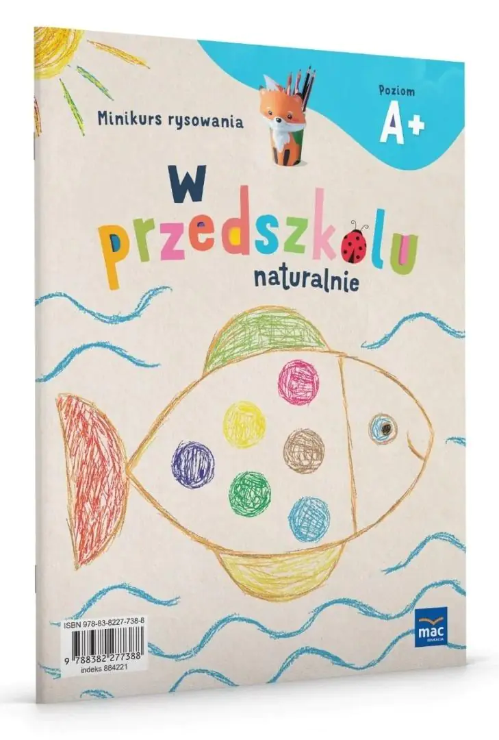 Książka - W przedszkolu naturalnie. Poziom A+. Minikurs rysowania