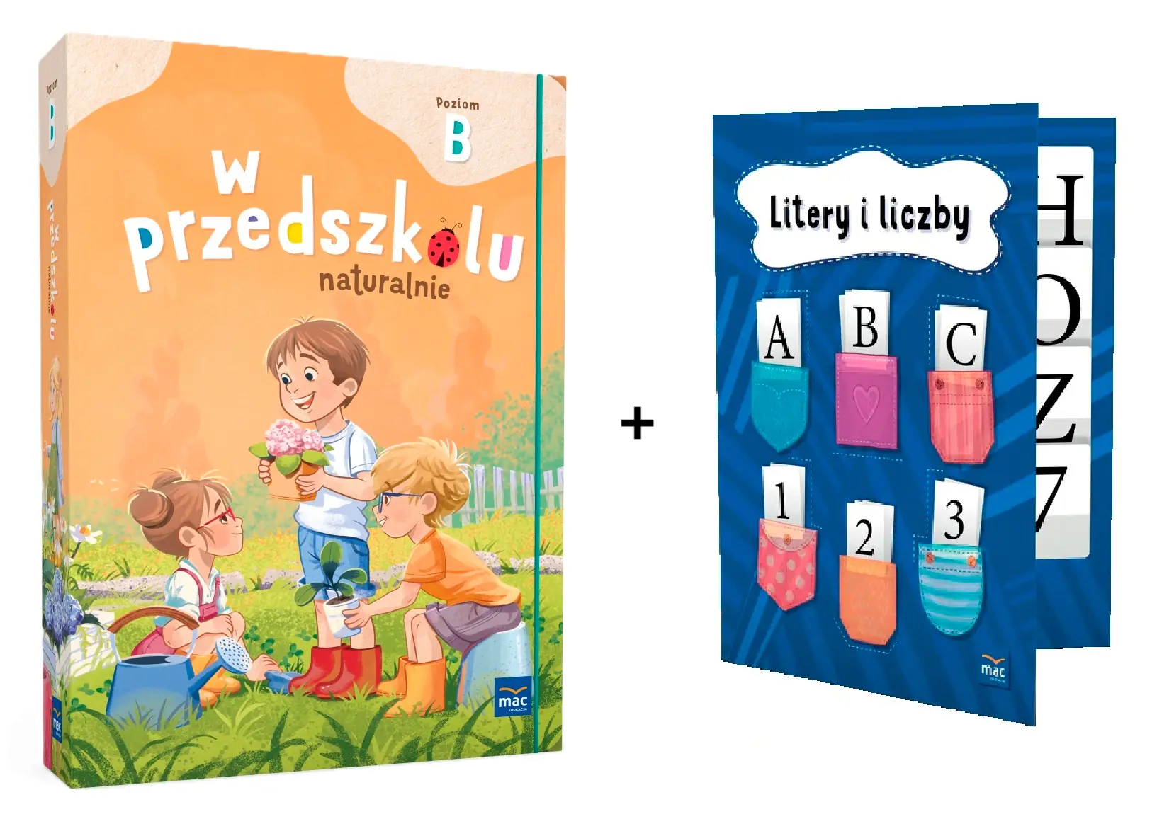 Książka - Superpakiet W przedszkolu naturalnie. Poziom B
