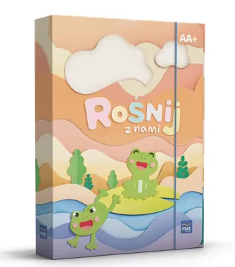 Książka - Pakiet: Rośnij z nami. Poziom A i A+. Trzylatek i Czterolatek