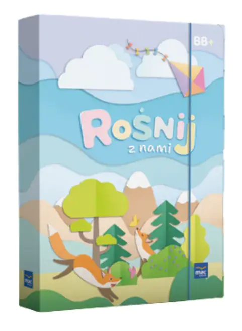 Książka - Pakiet Rośnij z nami Poziom B i B+ Pięciolatek i Sześciolatek
