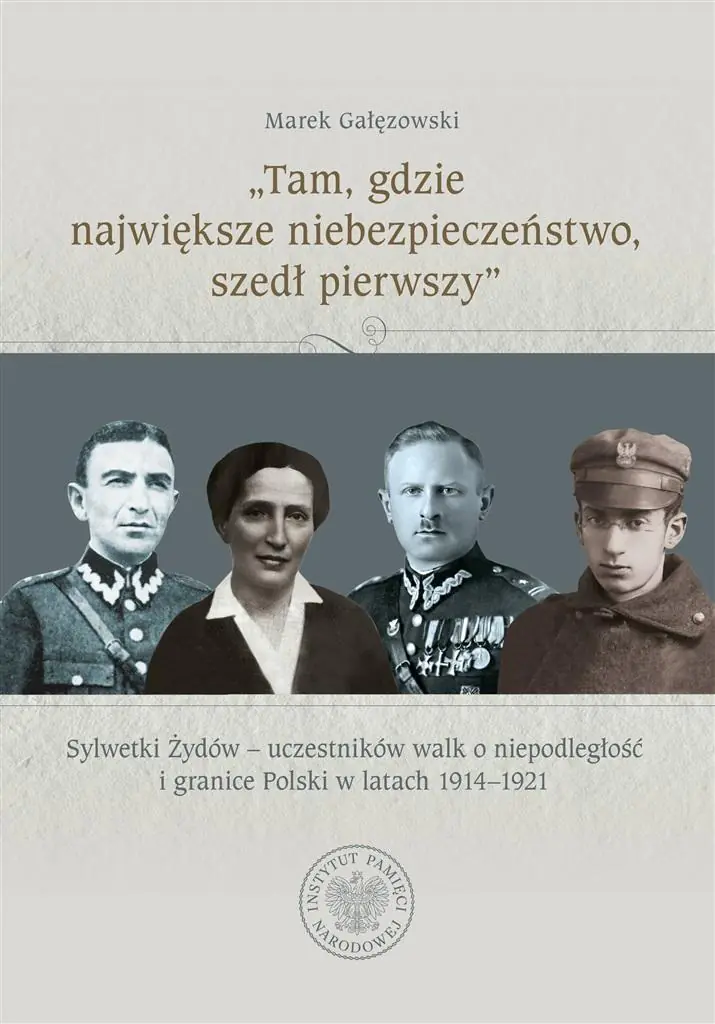 Książka - Tam, gdzie największe niebezpieczeństwo, szedł pierwszy