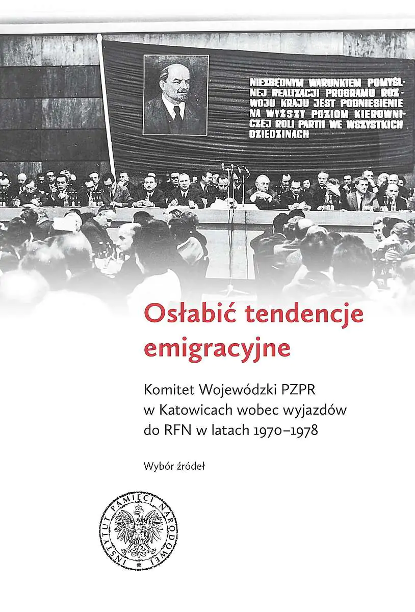 Książka - Osłabić tendencje emigracyjne