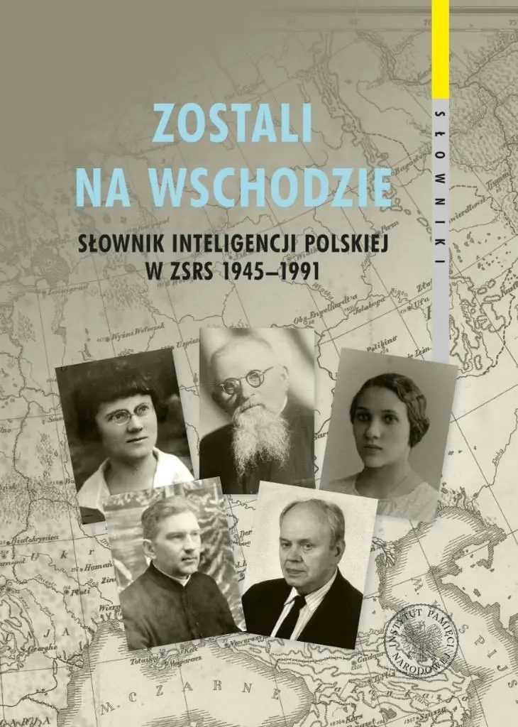 Książka - Zostali na Wschodzie. Słownik inteligencji..