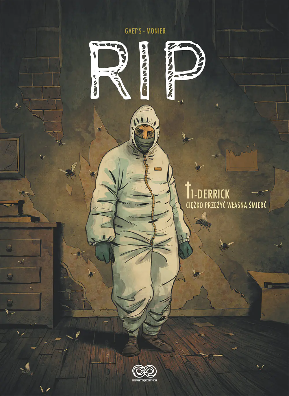 Książka - Derrick. Ciężko przeżyć własną śmierć. RIP. Tom 1