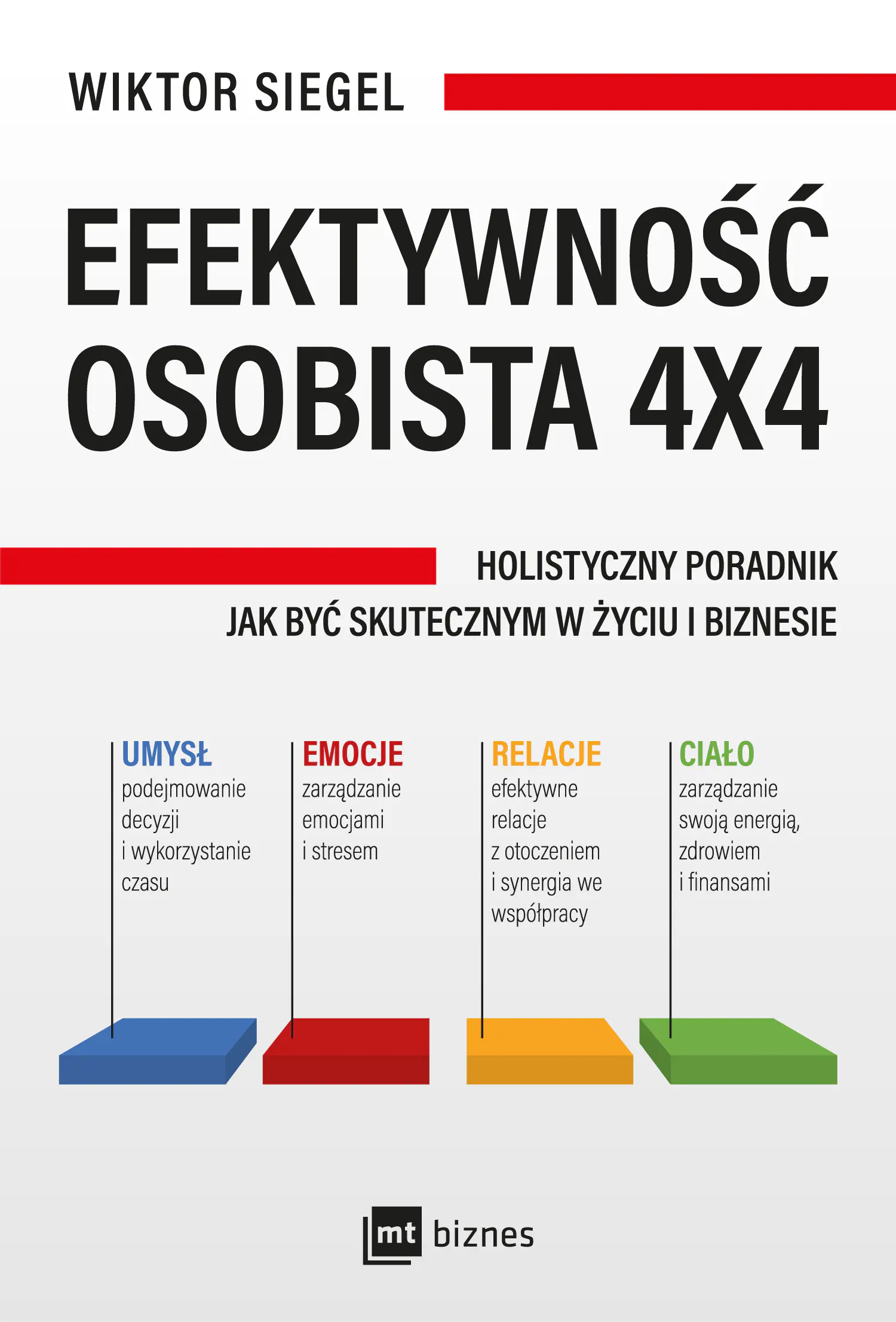 Książka - Efektywność osobista 4x4. Holistyczny poradnik jak być skutecznym w życiu i biznesie