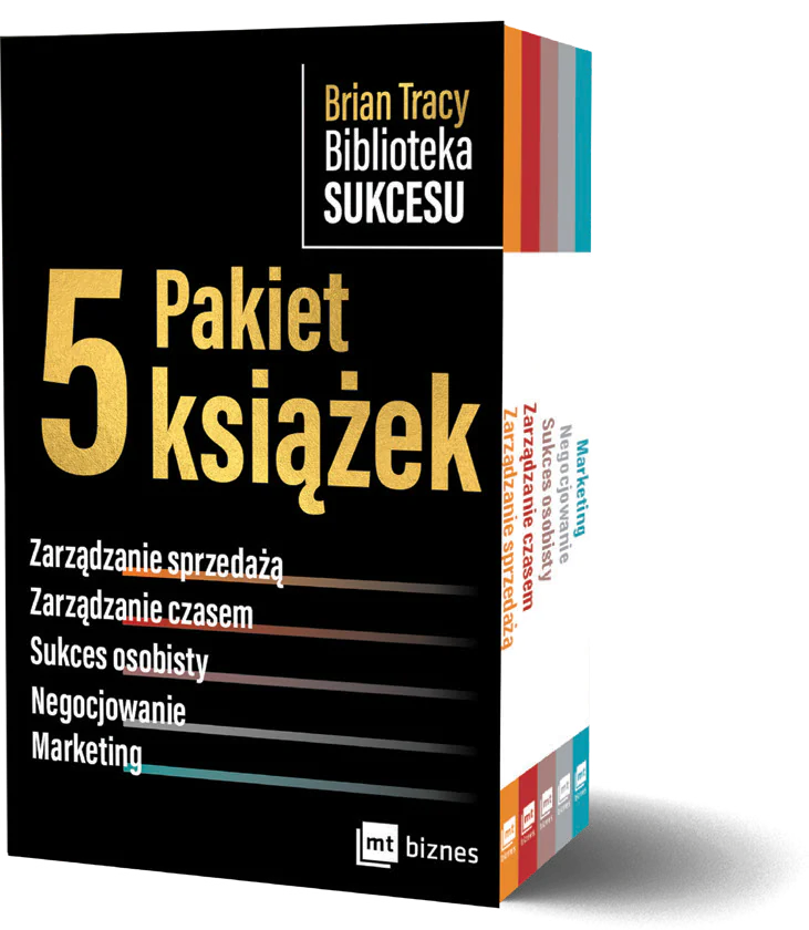 Książka - Pakiet: Zarządzanie sprzedażą / Zarządzanie czasem / Sukces osobisty / Negocjowanie / Marketing