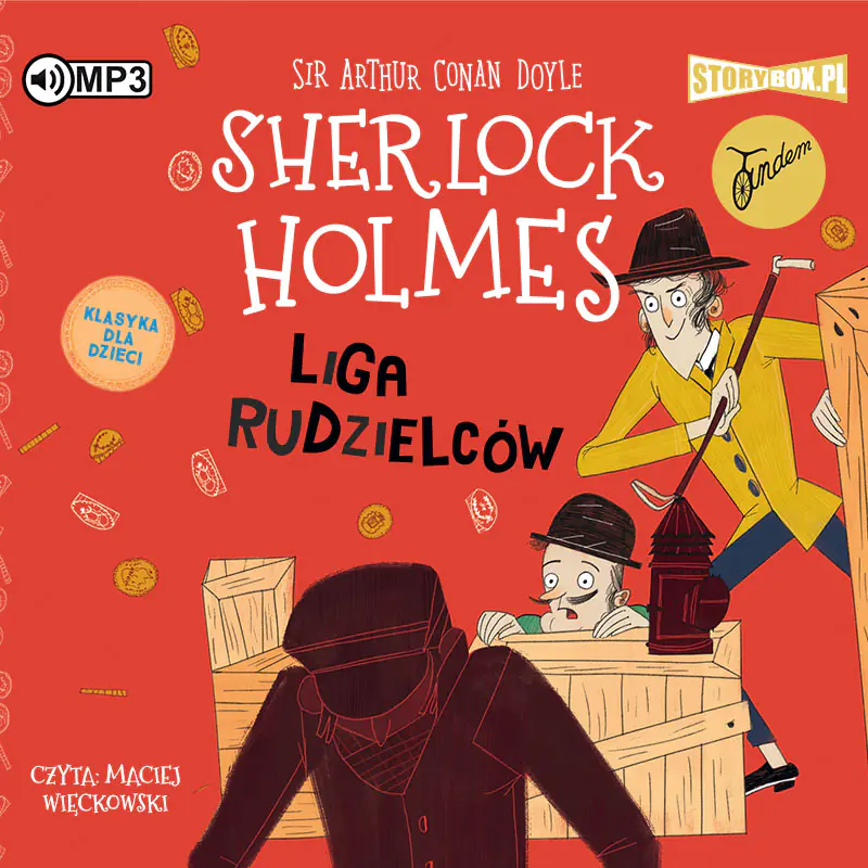 Książka - Liga rudzielców. Klasyka dla dzieci. Sherlock Holmes. Tom 5