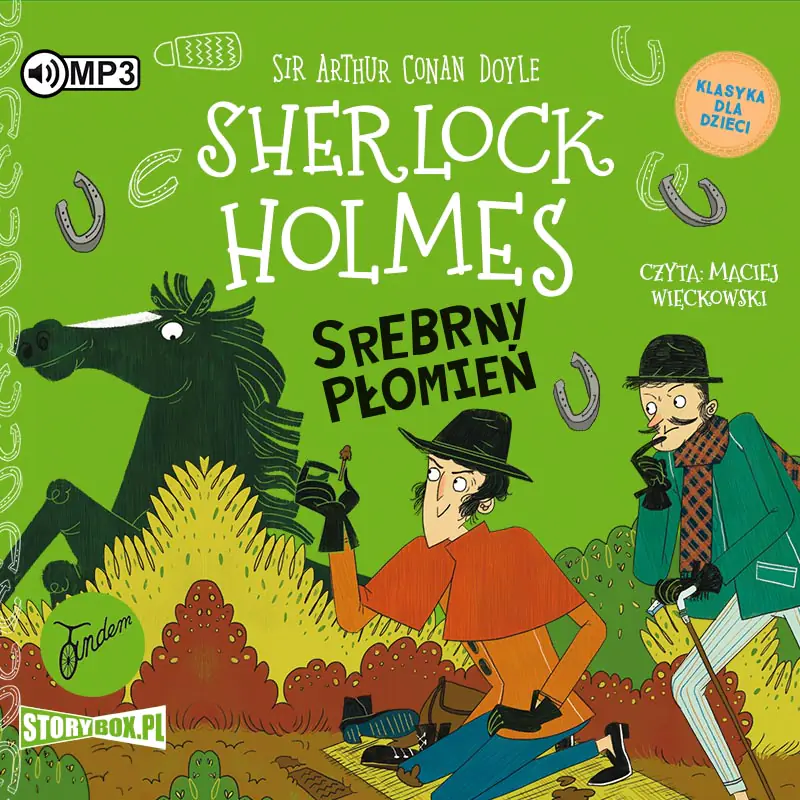 Książka - Srebrny Płomień. Klasyka dla dzieci. Sherlock Holmes. Tom 16