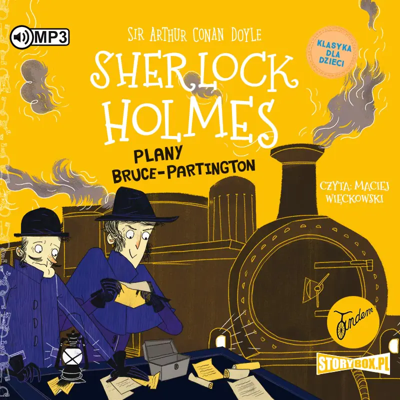 Książka - Plany Bruce-Partington. Klasyka dla dzieci. Sherlock Holmes. Tom 17
