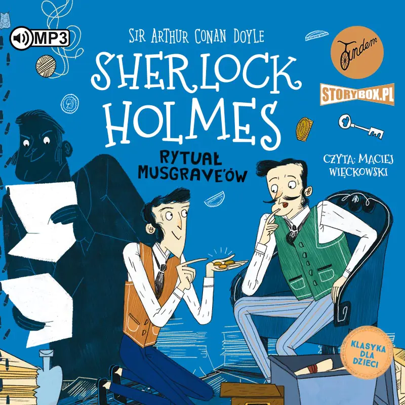 Książka - Rytuał Musgrave'ów. Klasyka dla dzieci. Sherlock Holmes. Tom 18