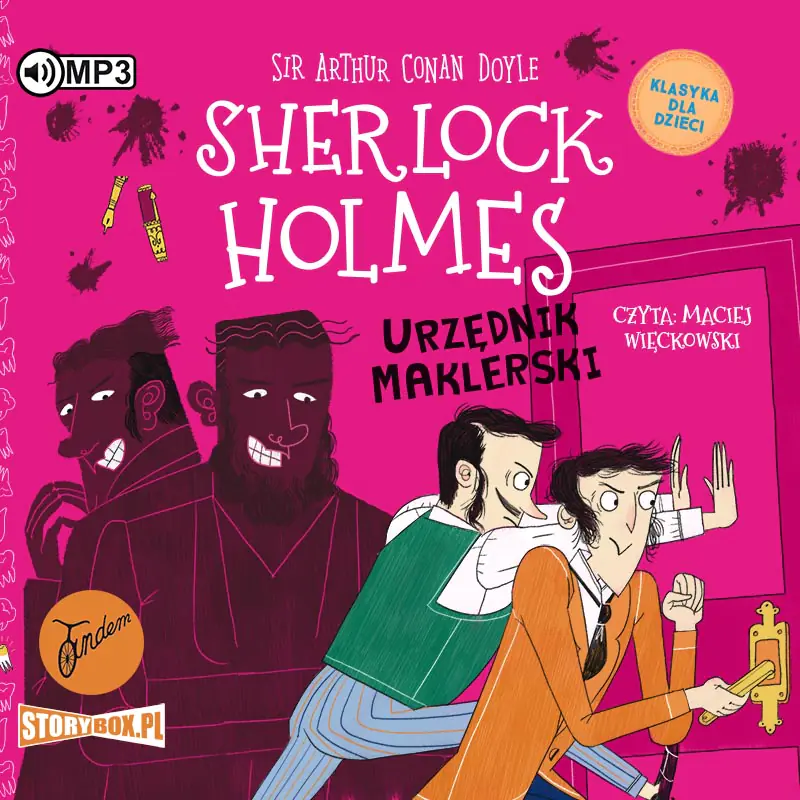 Książka - Urzędnik maklerski. Klasyka dla dzieci. Sherlock Holmes. Tom 19