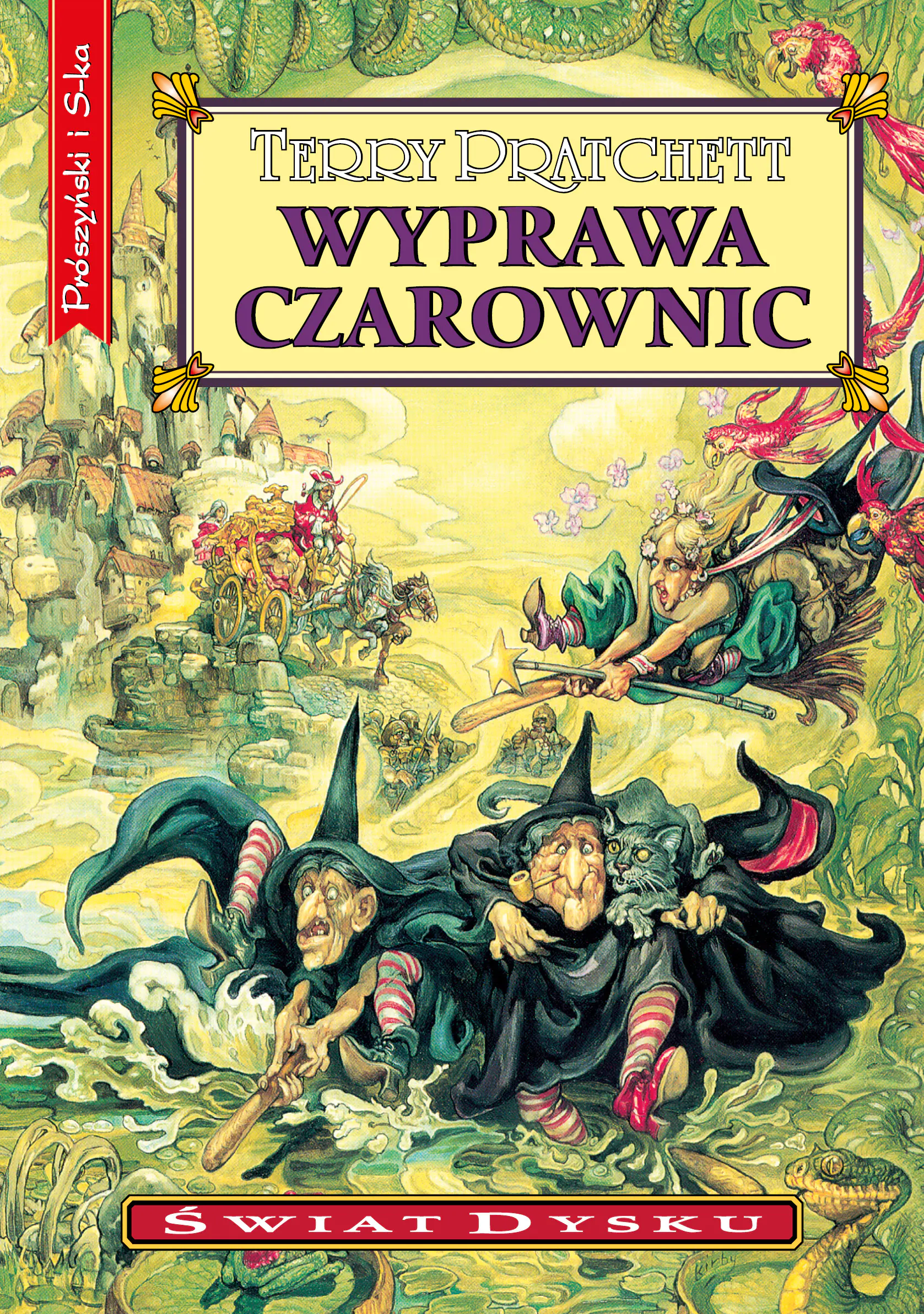Książka - Wyprawa czarownic. Świat Dysku. Tom 12